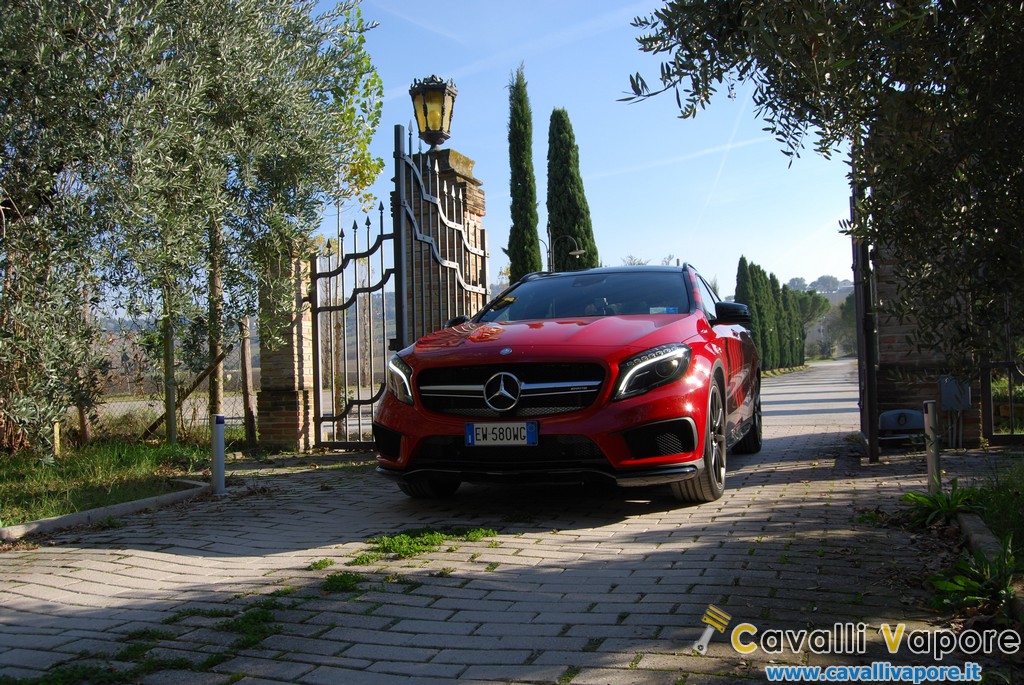 Mercedes GLA 45 AMG Prova