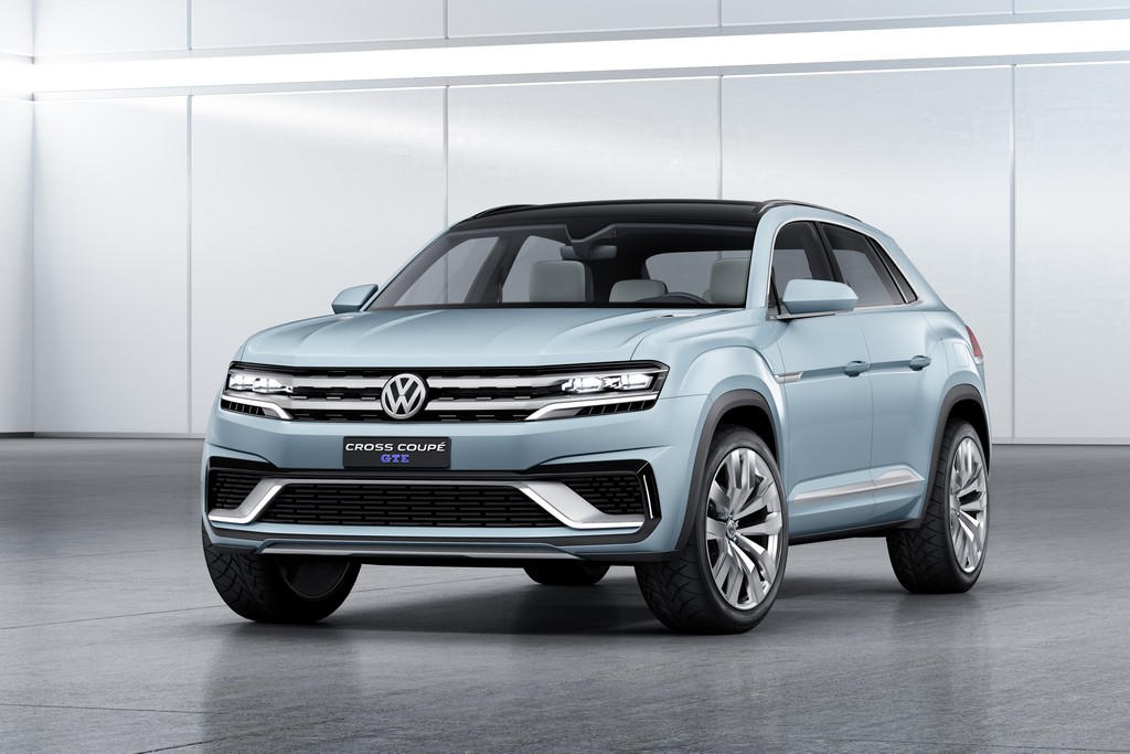 Volkswagen Cross Coupe GTE Fronte Laterale Sinistro