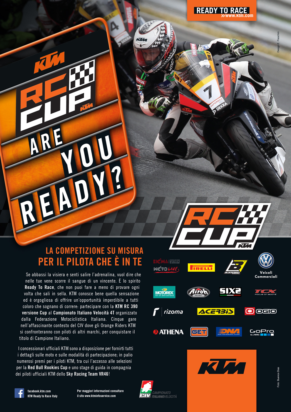 KTM RC 390 Cup Locandina