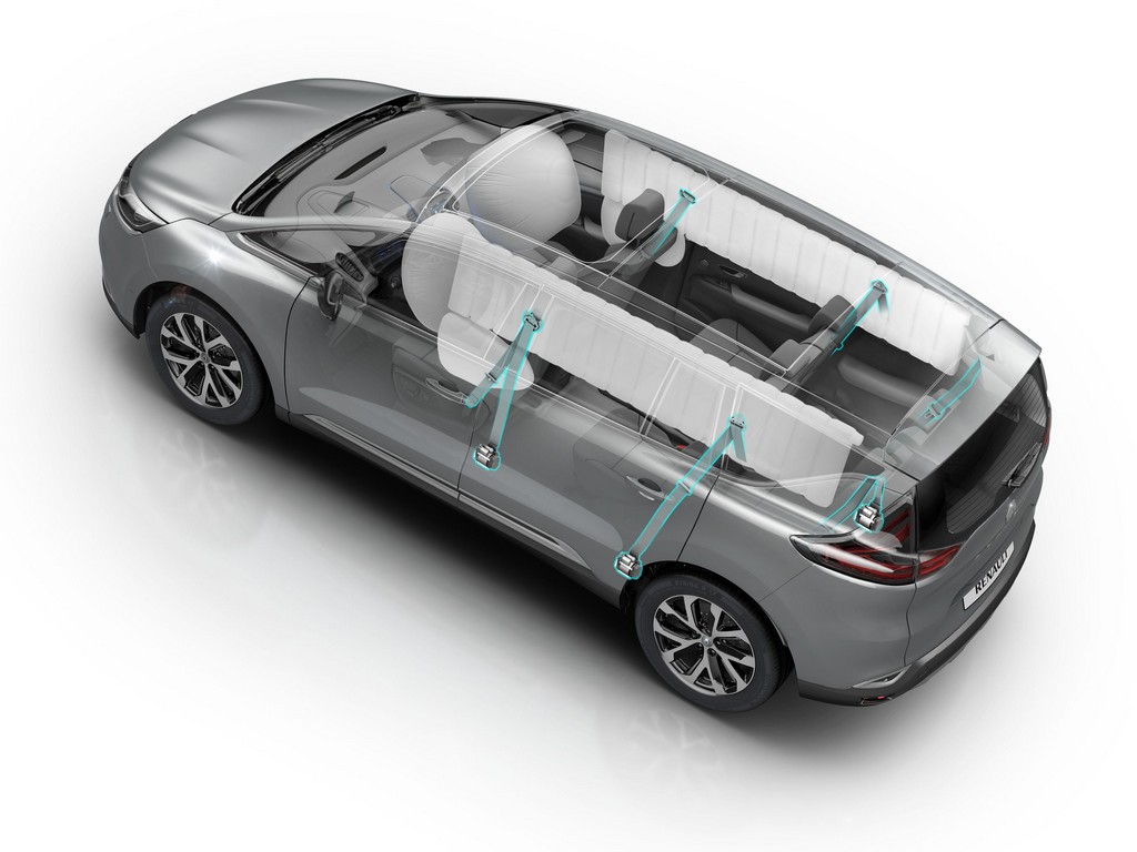 Renault nuova Espace 5 Stelle Euro NCAP