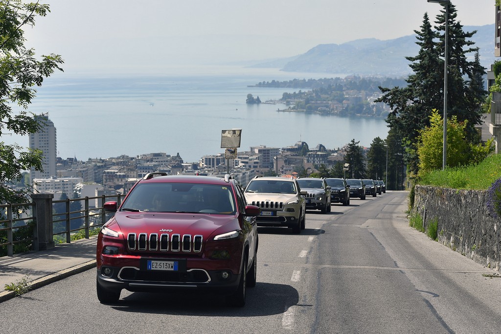 Jeep Cherokee Montreux Jazz Festival Carovana