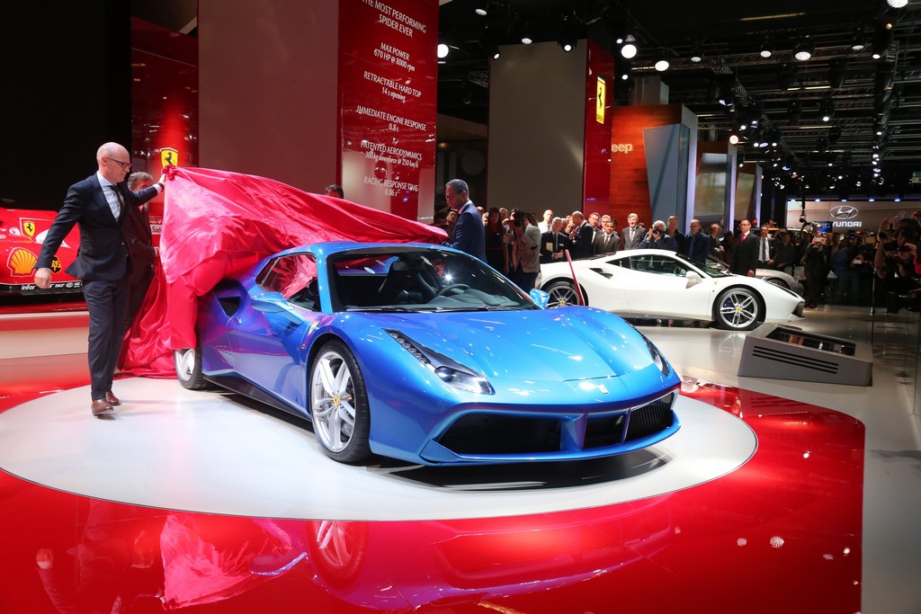 Ferrari 488 Spider Francoforte Telo