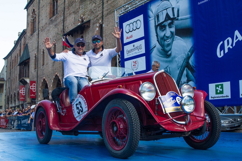 Gran Premio Nuvolari 2015 Vesco Guerini Fiat 508 S Balilla Sport