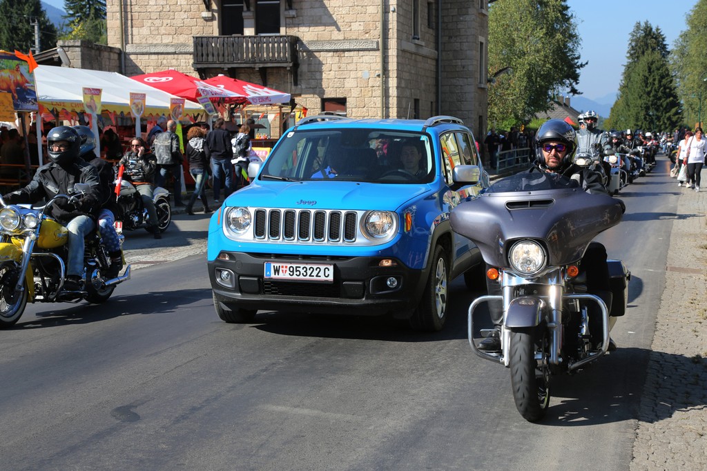 Jeep e Harley al Faaker See