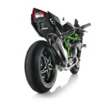 Kawasaki H2R Akrapovic Dietro