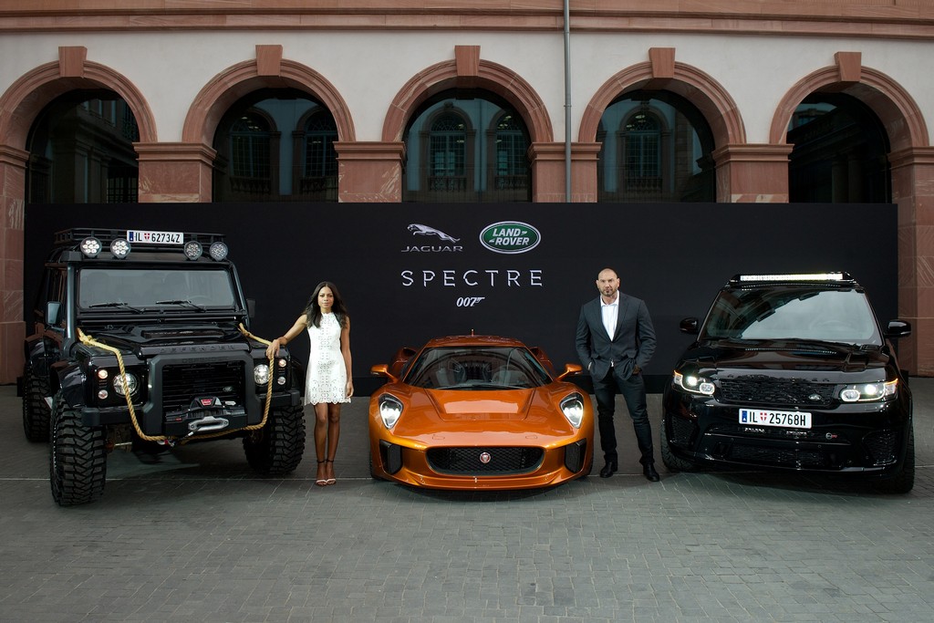 Land Rover e Jaguar 007 Spectre