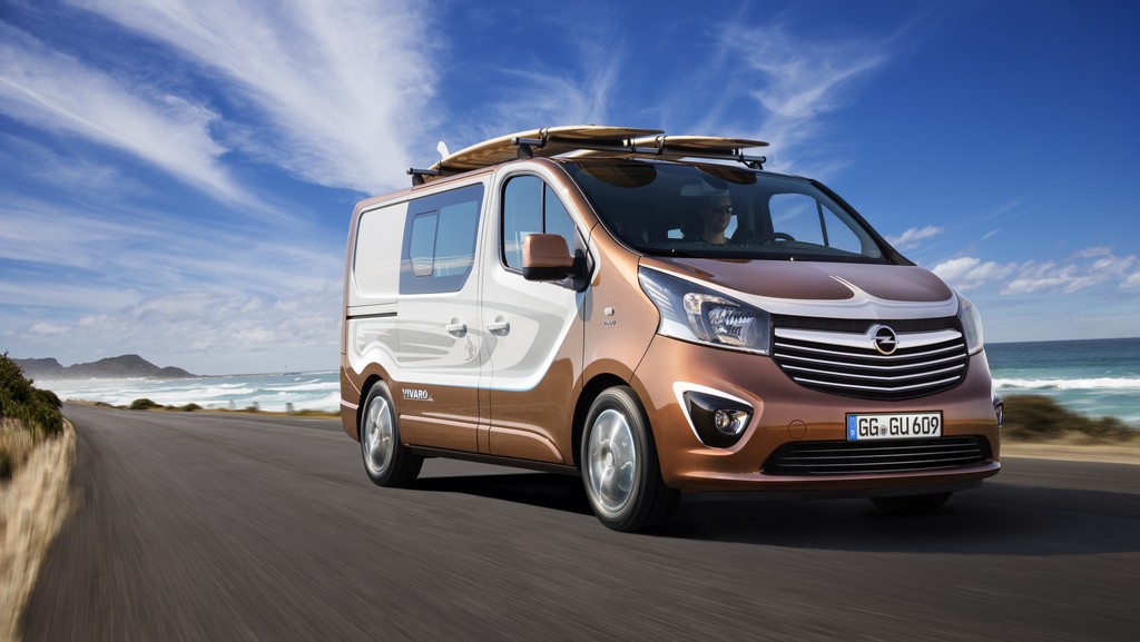 Opel Vivaro Surf Concept Tre Quarti Dinamico