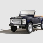 Land Rover Defender a Pedali