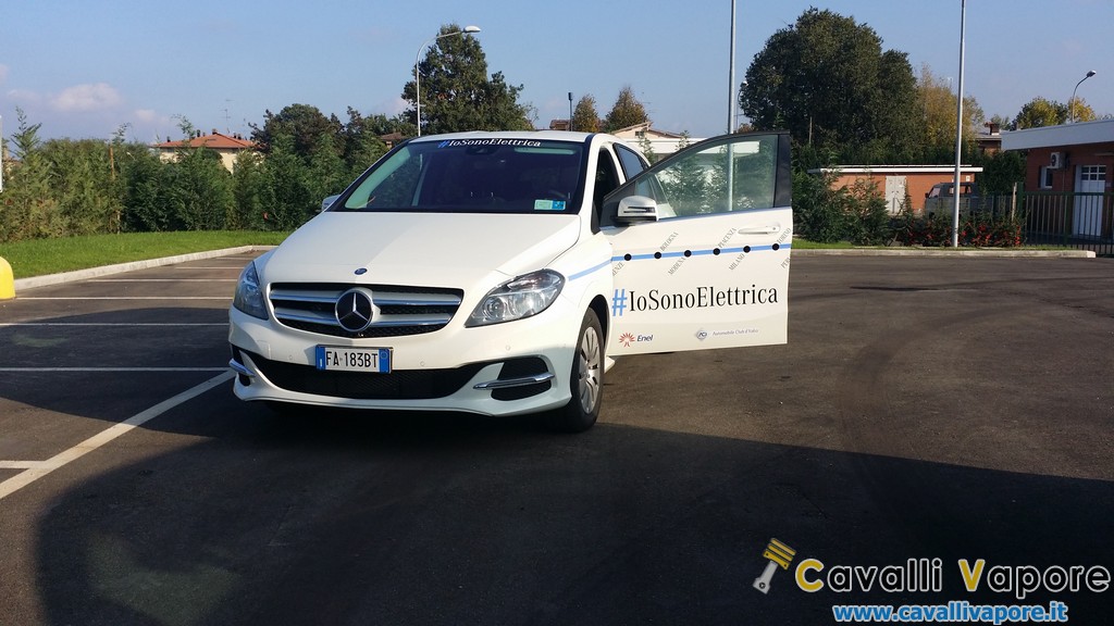 Mercedes Classe B Electric Drive Davanti Io Sono Elettrica