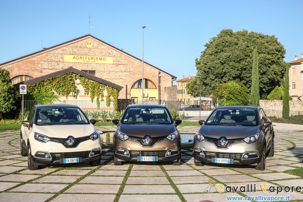 Renault Captur Iconic ed Excite Fronte