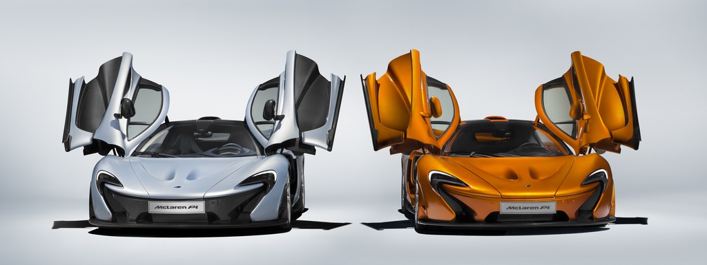 McLaren P1 375th Davanti