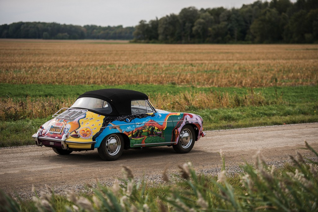 Porsche 356 C di Janis Joplin Tre Quarti Posteriore