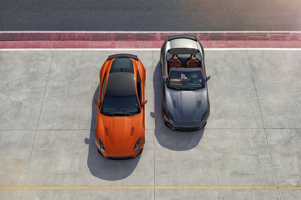 Jaguar F-Type SVR Coupe con Cabrio Pista Alto