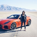 Jaguar F-Type SVR Michelle Rodriguez 2