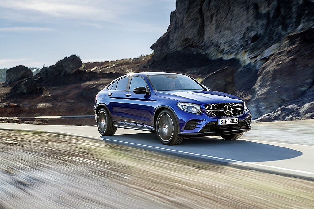 Mercedes GLC Coupe Tre Quarti Dinamica