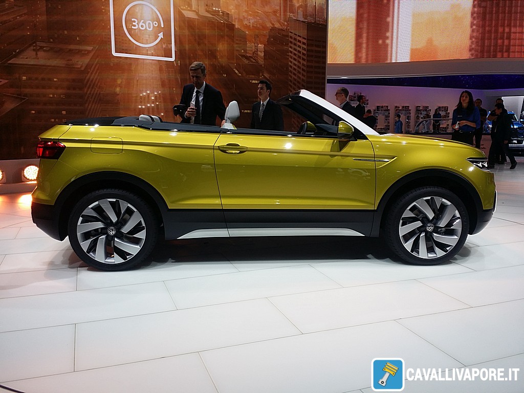 Volkswagen T-Cross Breeze Concept LIVE GIMS 2016 Lato