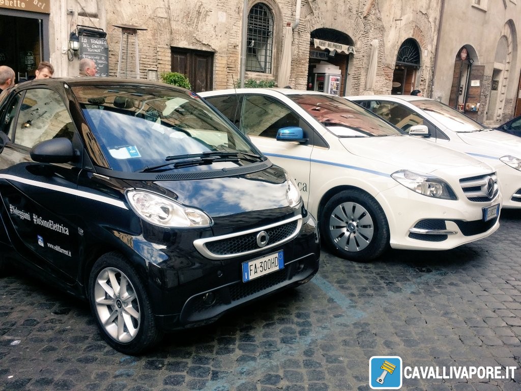 smart e classe B Elettirca a Noleggio