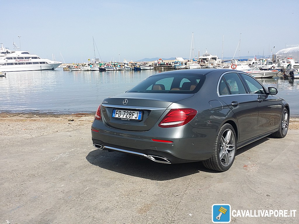 Mercedes Nuova Classe E Argentario Dietro