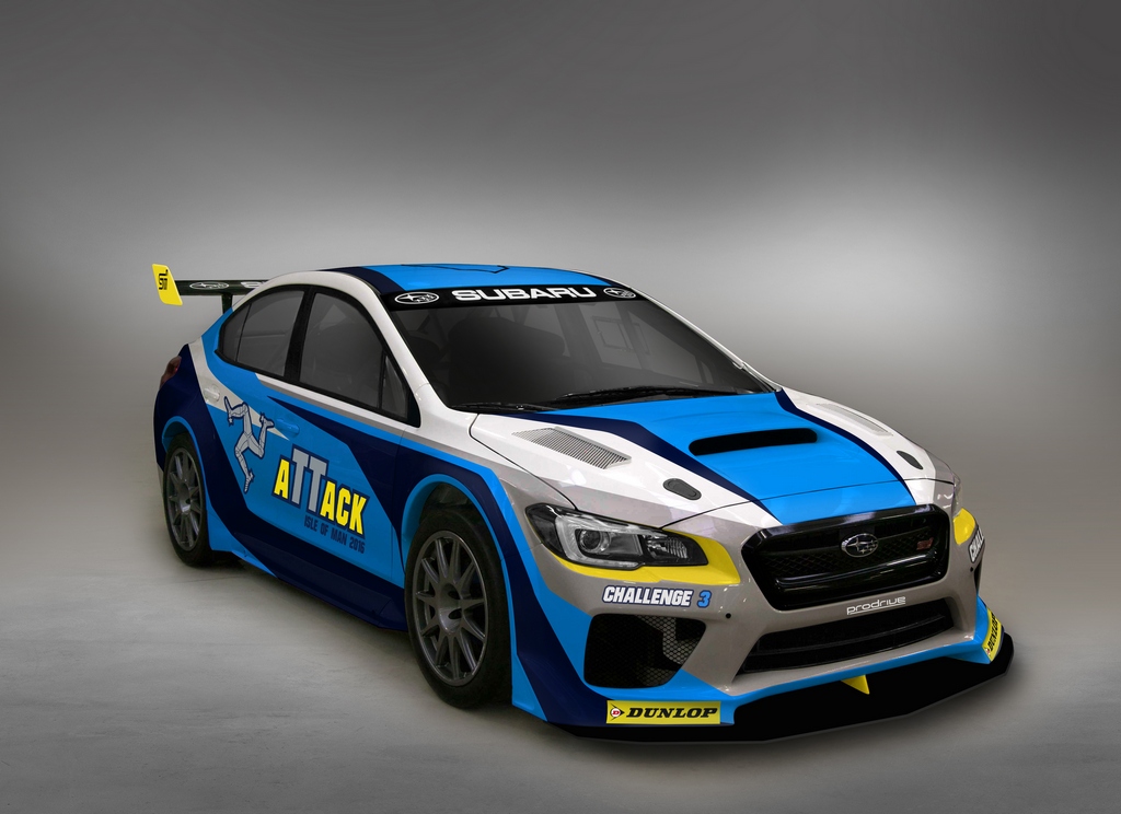 Subaru WRX STI Time Attack Isle of Man 2016