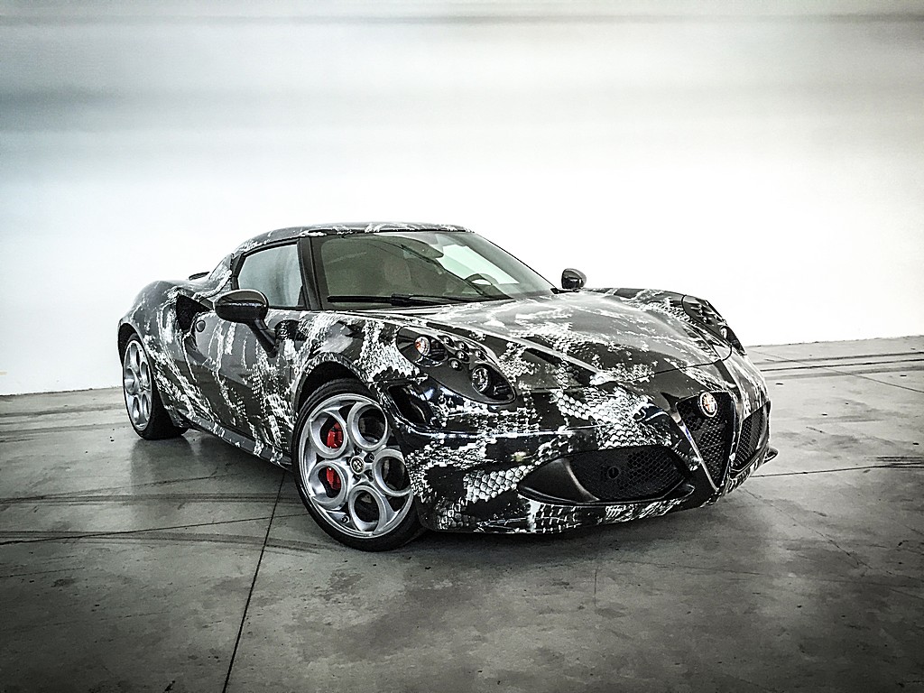 Alfa Romeo 4C Deadly Snake Adidas Garage Italia Customs