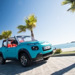 Citroen E-Mehari Tre Quarti