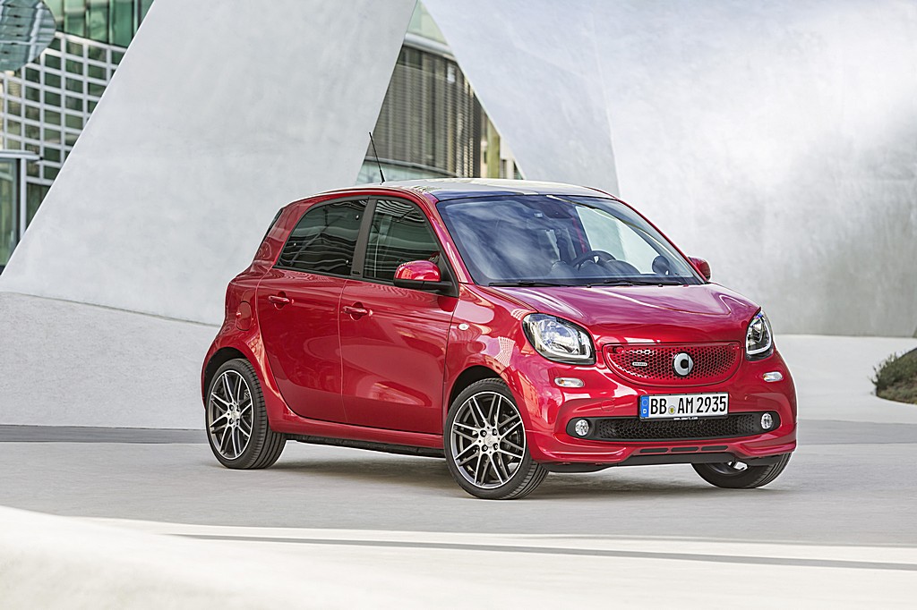 smart BRABUS forfour tre quarti