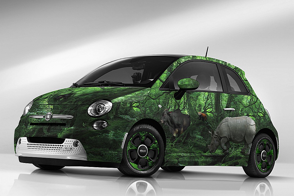 Fiat 500e Wild Garage Italia Customs