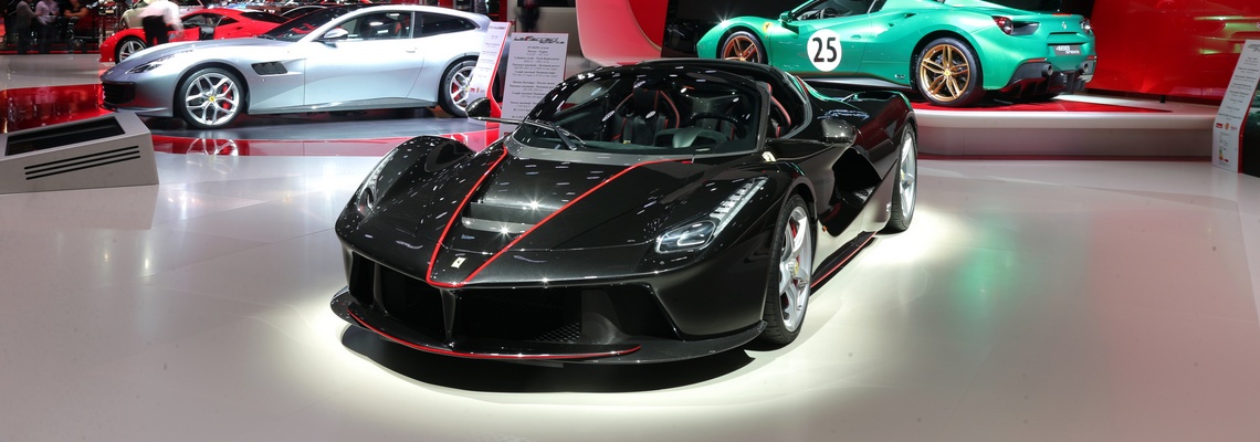 Ferrari LaFerrari Aperta Salone di Parigi 2016