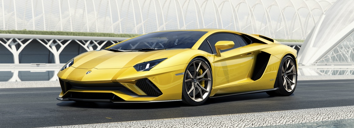 Lamborghini Aventador S Tre Quarti