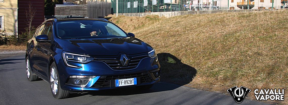 Renault Megane Sporter Intens Prova su Strada