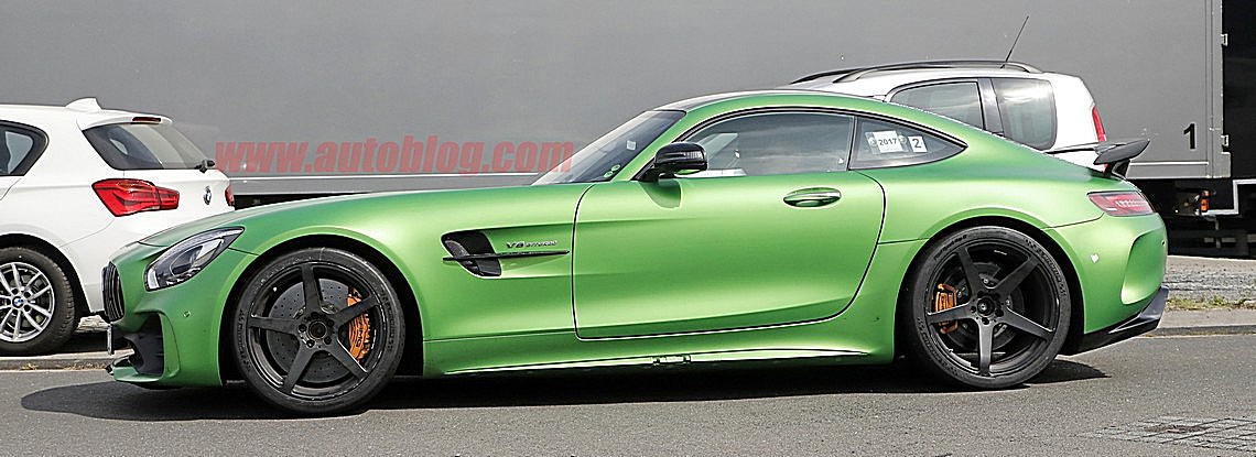 AMG GT-R Black Series Spy Lato