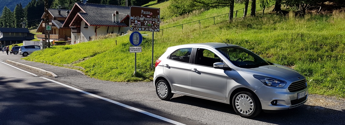 Ford KA+ Prova su strada