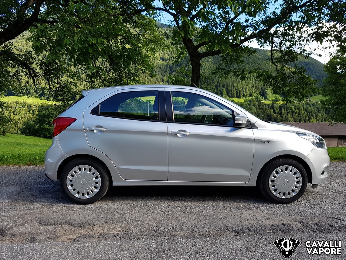 Ford KA+ Prova su strada Lato