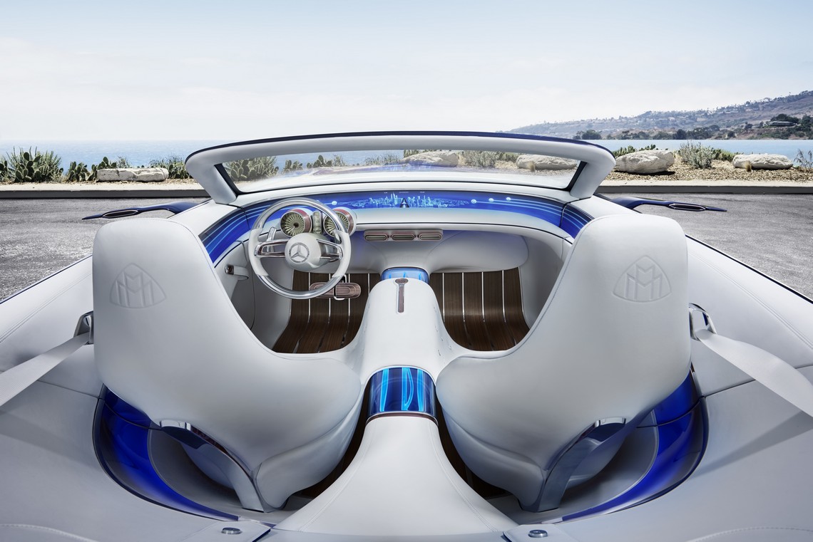 Vision Maybach 6 Cabriolet Interni