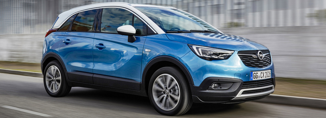 Opel Crossland X GPL Tre Quarti