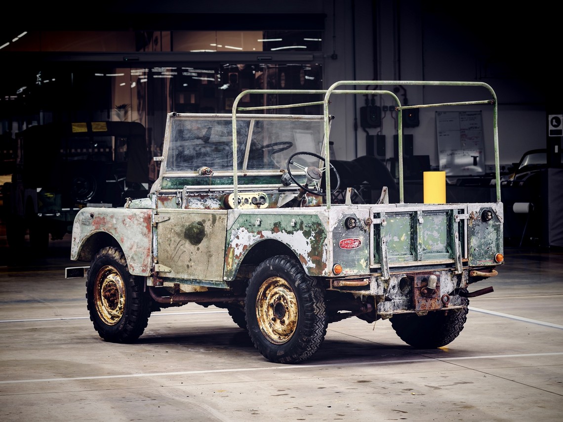 Land Rover Originale Dietro