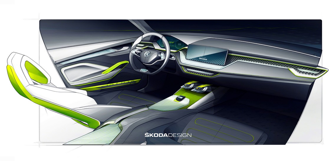 Skoda Vixion X Sketch Interni