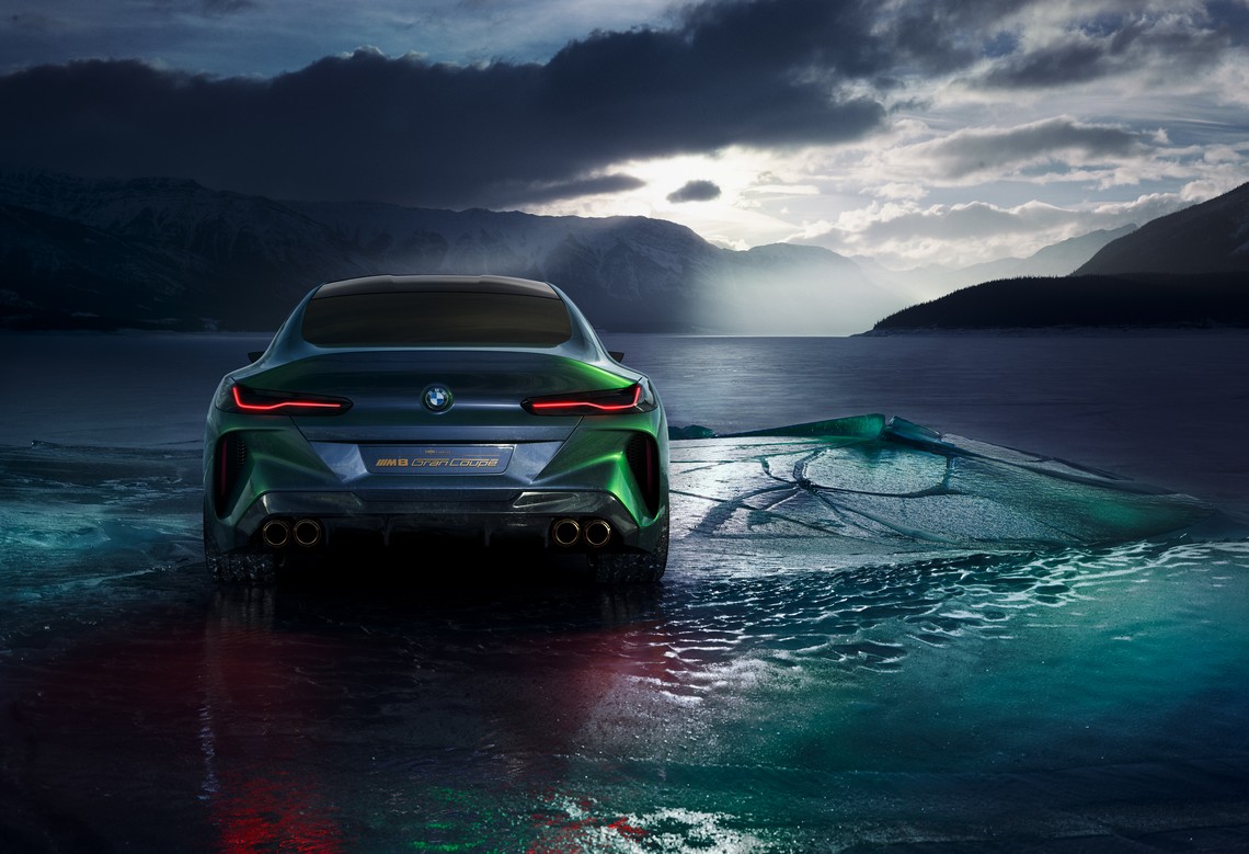 BMW M8 Gran Coupe Concept Dietro