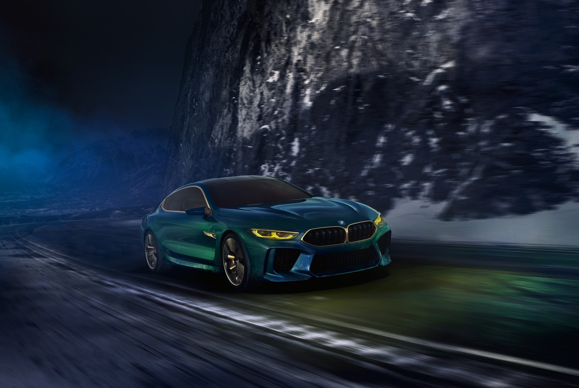 BMW M8 Gran Coupe Concept Davanti Dinamica