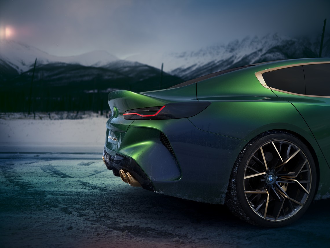 BMW M8 Gran Coupe Concept Dettaglio