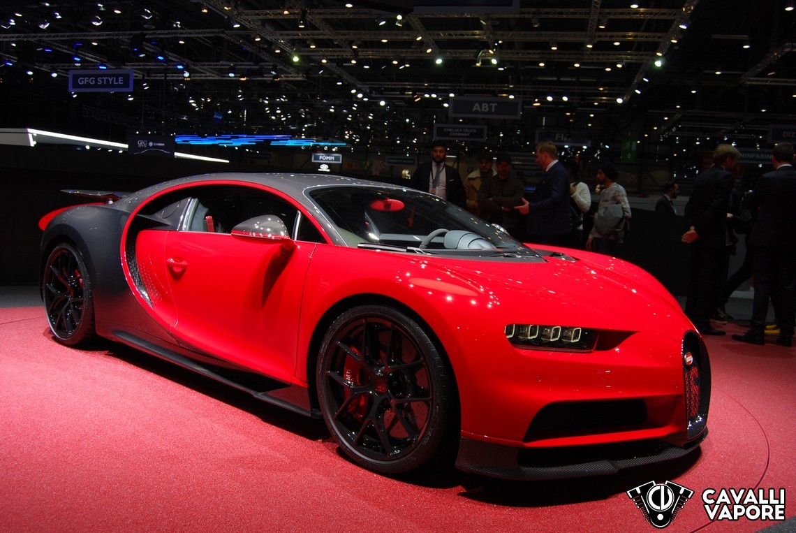 Bugatti Chiron Sport GIMS Tre Quarti