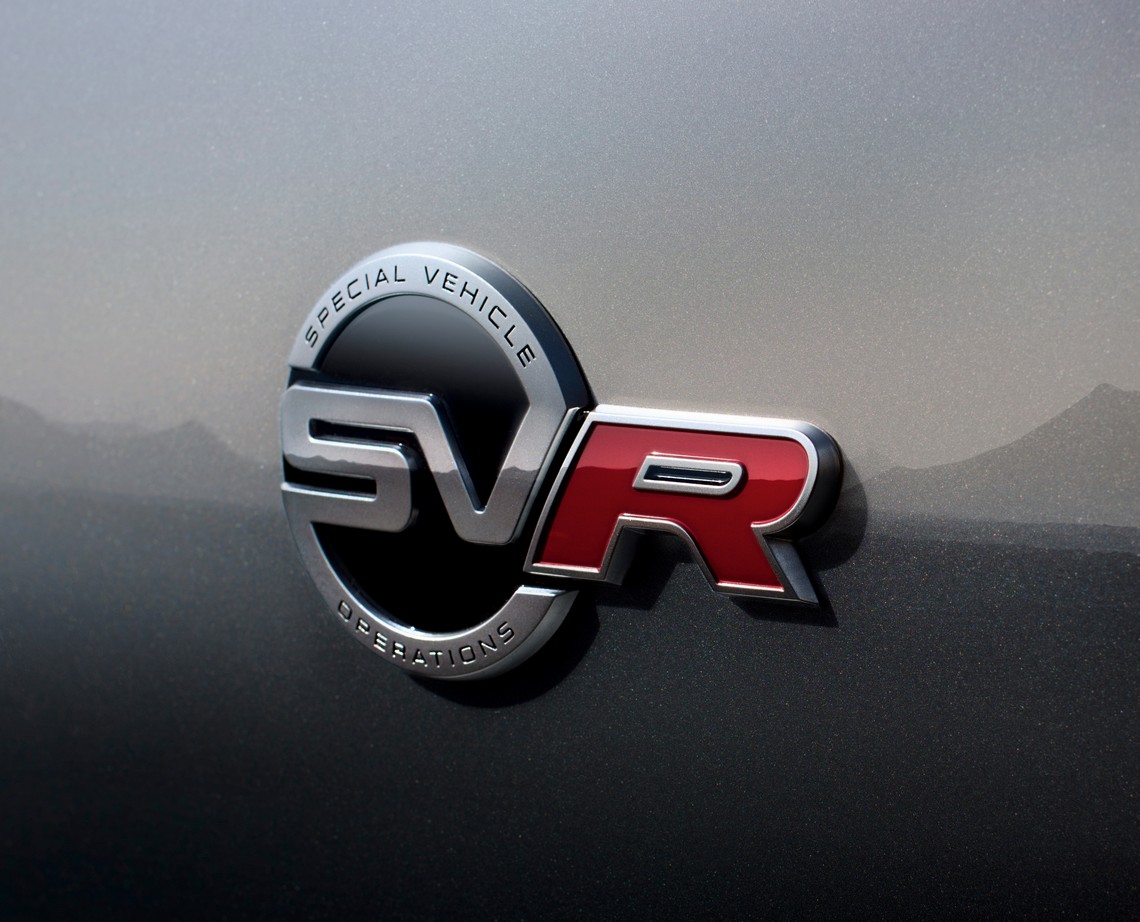 Jaguar F-Pace SVR Logo