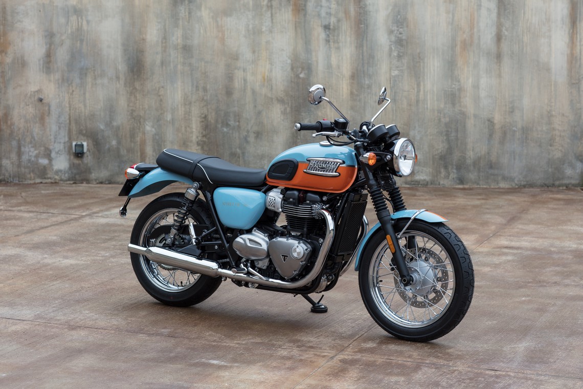 Triumph Bonneville T100 SPIRIT OF 59 by KAOS Design Tre Quarti