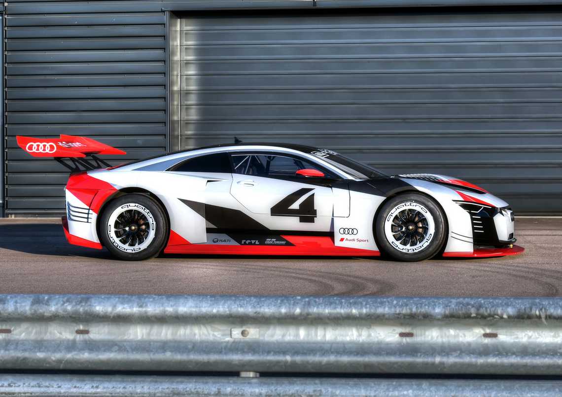 Audi e-tron Vision Gran Turismo Lato Box
