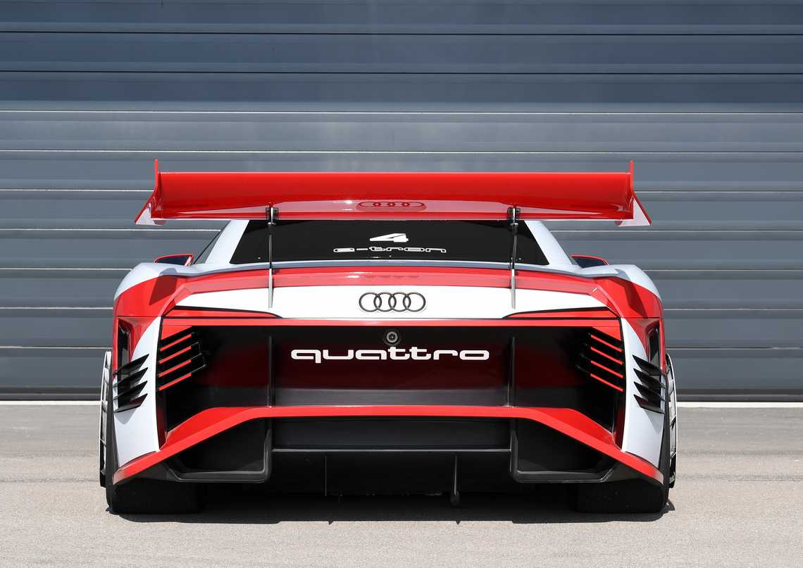 Audi e-tron Vision Gran Turismo Dietro