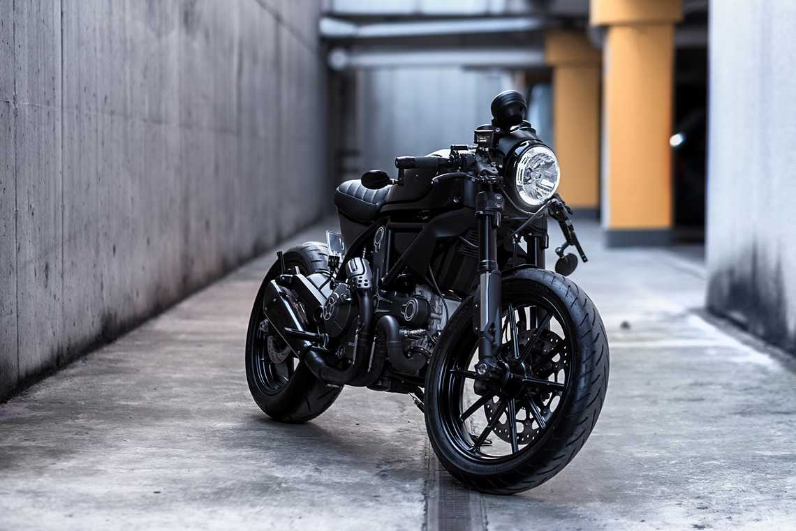 Scrambler Custom Rumble Aree The Batass