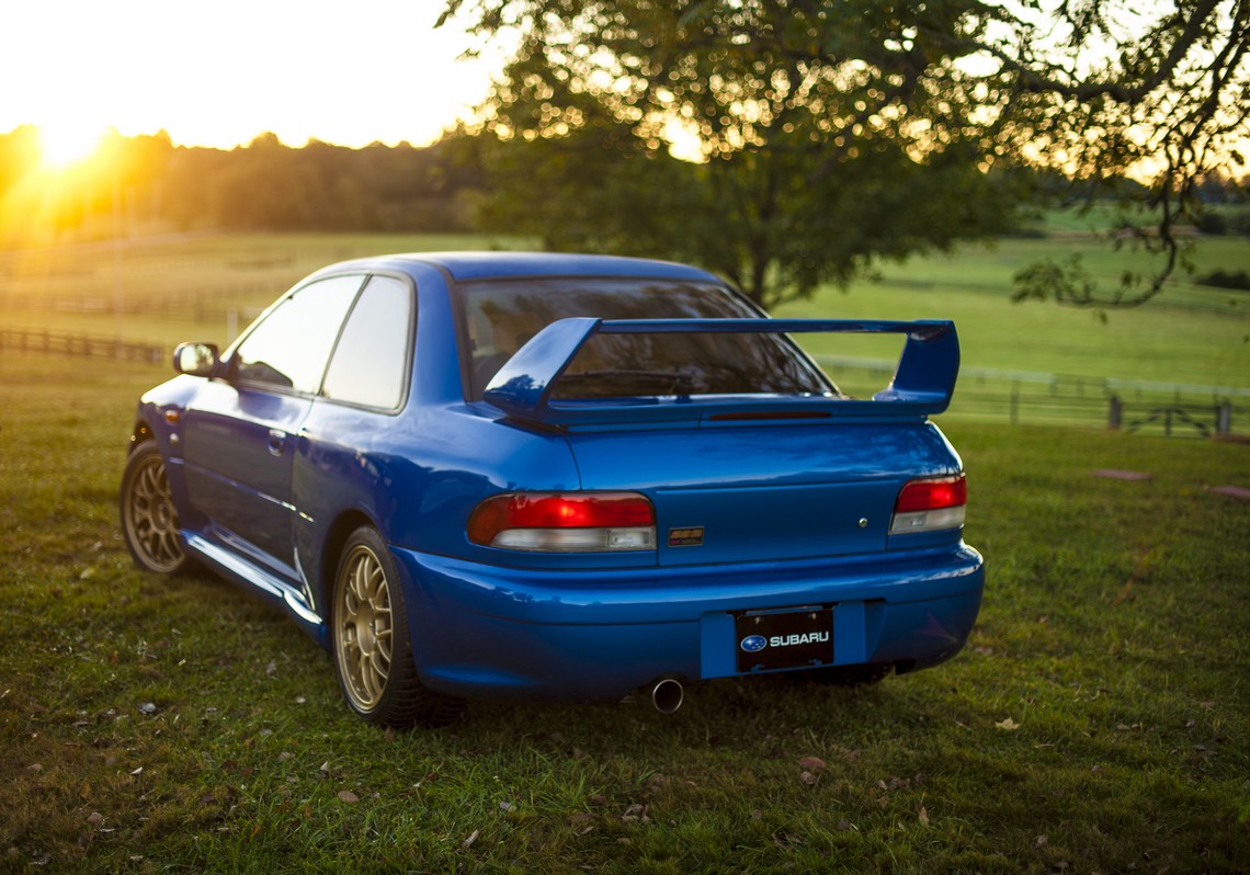 Subaru Impreza WRX 22b STI Dietro