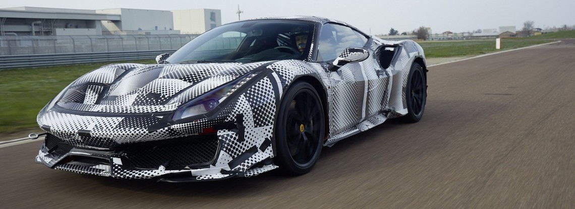 Valentino Rossi Ferrari 488 Pista