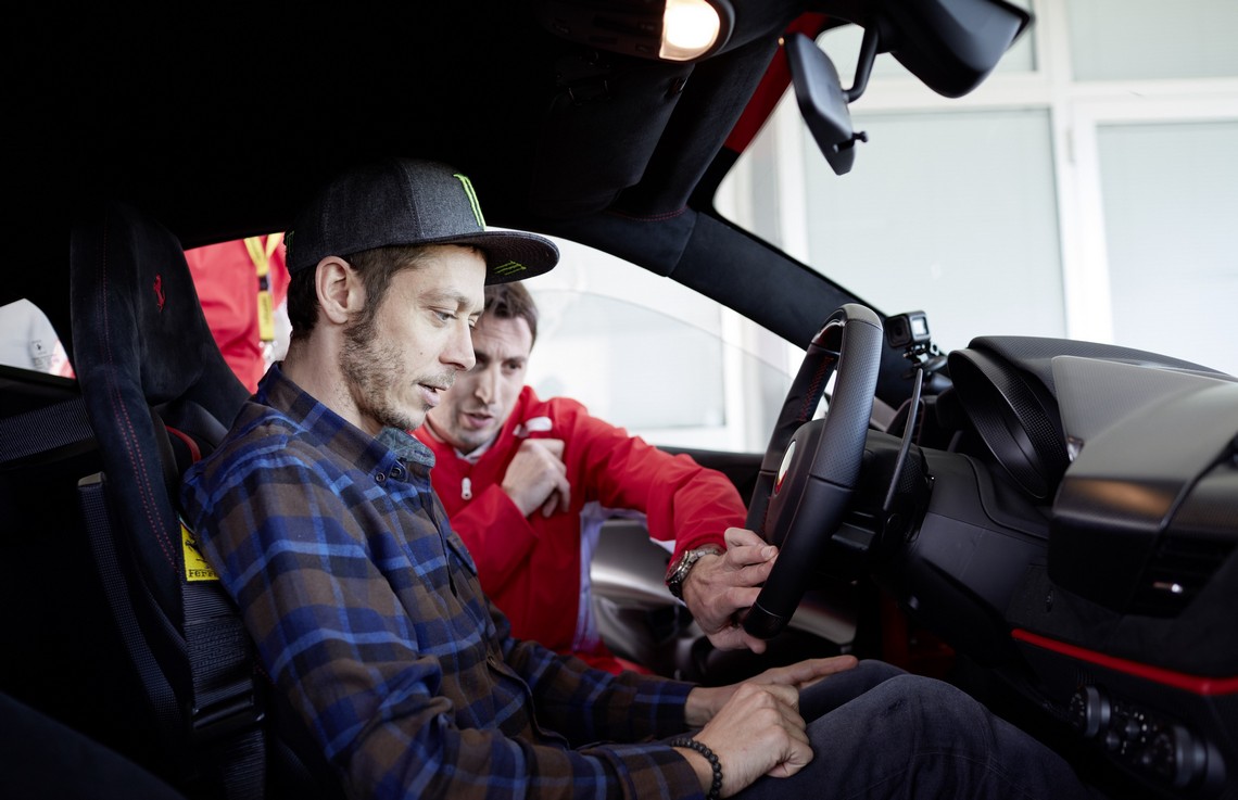 Valentino Rossi Ferrari 488 Pista