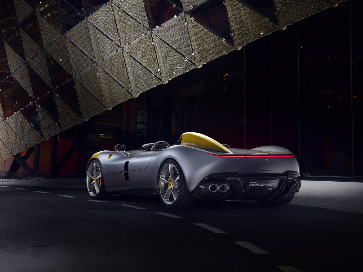 Ferrari Monza SP1 Tre Quarti Posteriore